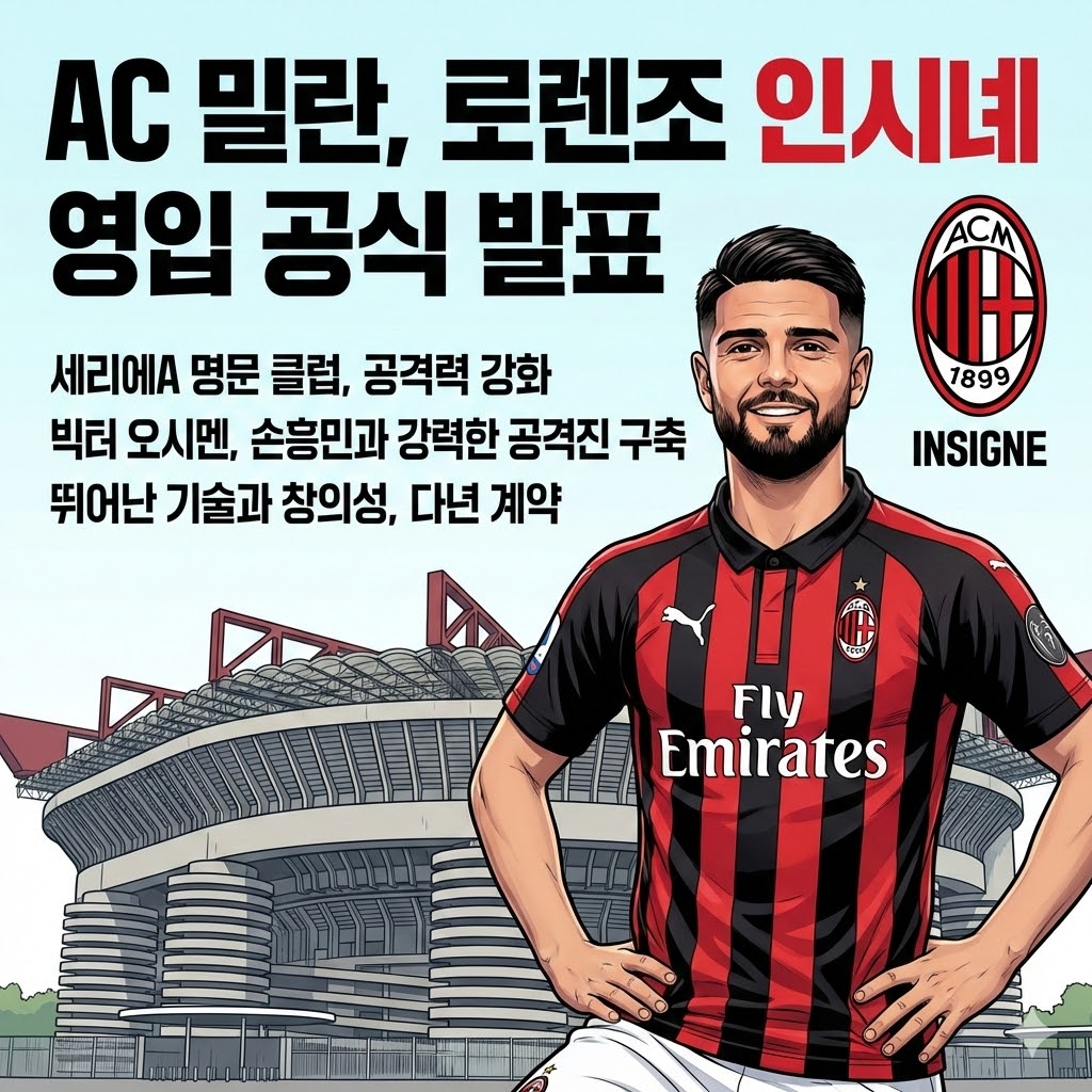 AC 밀란, [판타지스타] 인시녜 전격 영입!